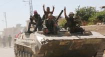  آرام برس : الجيش السوري يقلب الطاولة على الارهابيين في حندرات ويتقدم لتحرير المخيم